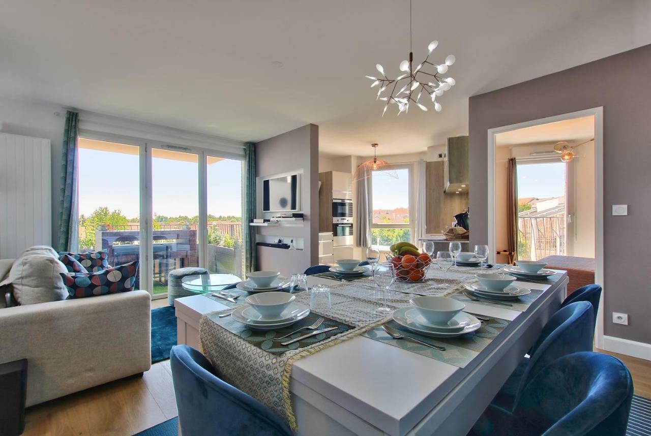 Apartamento Bedland Bailly-Romainvilliers Exterior foto